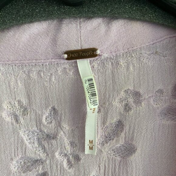 Free People light purple long maxi dress! Perfect for brunch, the beach, etc - Picture 5 of 6